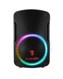 Bafle de 15" 25,000 W PMPO con micrófono y control