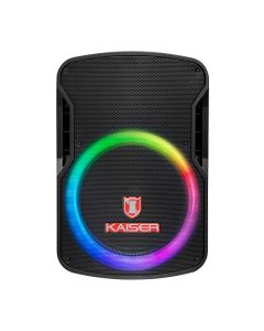 Bafle profesional 15" 26,900 W PMPO con micrófono y tripié