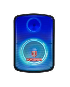 Bafle de 8” 6,500 W PMPO, micrófono alámbrico y control